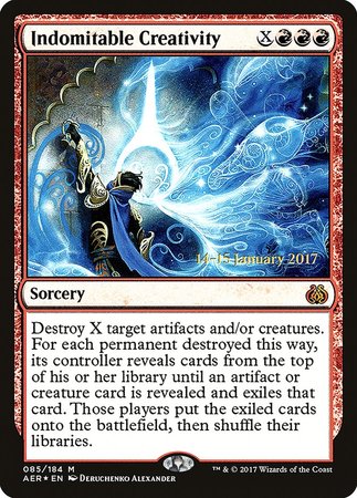 Indomitable Creativity [Aether Revolt Promos] | Exor Games Truro