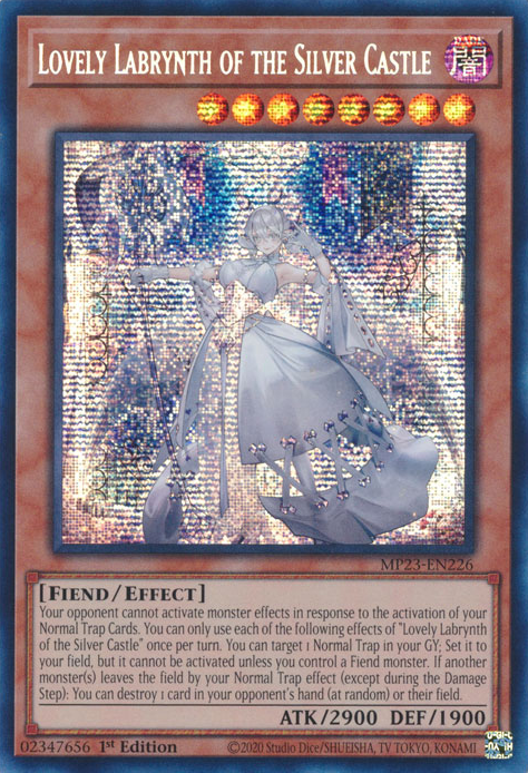 Lovely Labrynth of the Silver Castle [MP23-EN226] Prismatic Secret Rare | Exor Games Truro