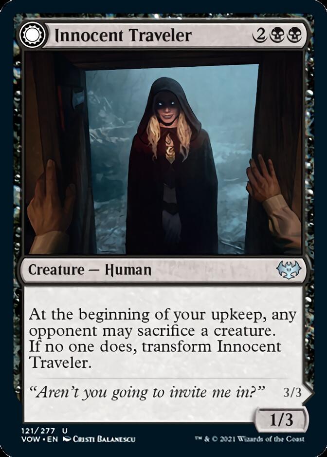 Innocent Traveler // Malicious Invader [Innistrad: Crimson Vow] | Exor Games Truro