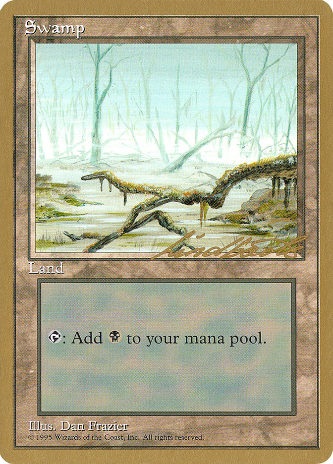 Swamp (ll372) (Leon Lindback) [Pro Tour Collector Set] | Exor Games Truro