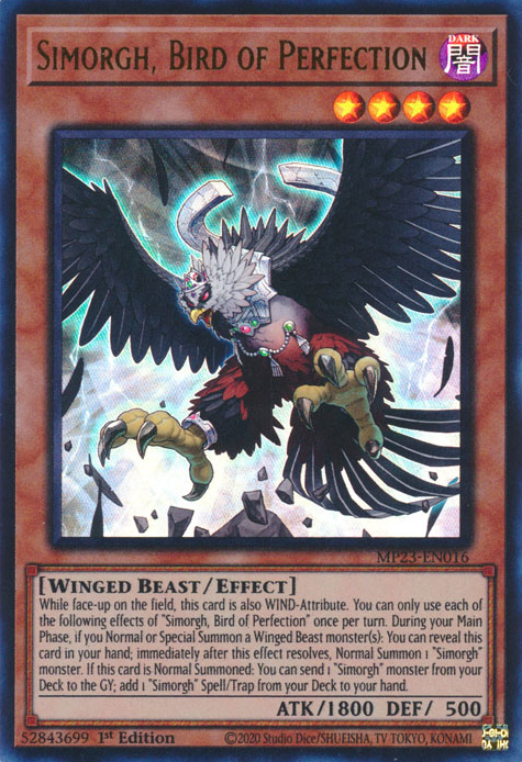 Simorgh, Bird of Perfection [MP23-EN016] Ultra Rare | Exor Games Truro