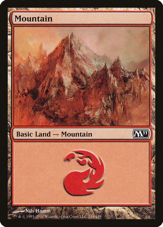 Mountain (244) [Magic 2011] | Exor Games Truro