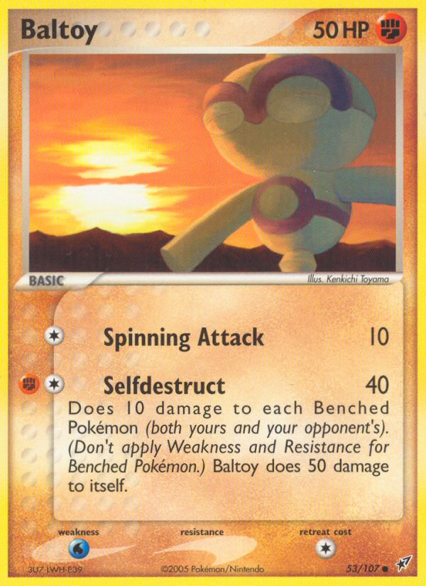 Baltoy (53/107) [EX: Deoxys] | Exor Games Truro