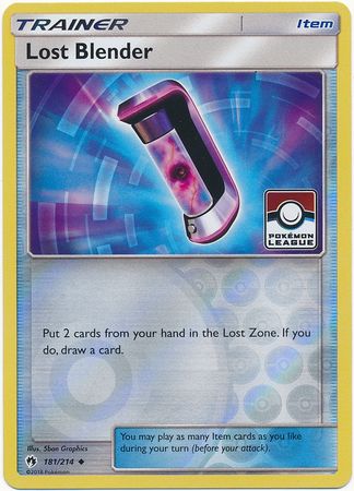 Lost Blender (181/214) (League Promo) [Sun & Moon: Lost Thunder] | Exor Games Truro