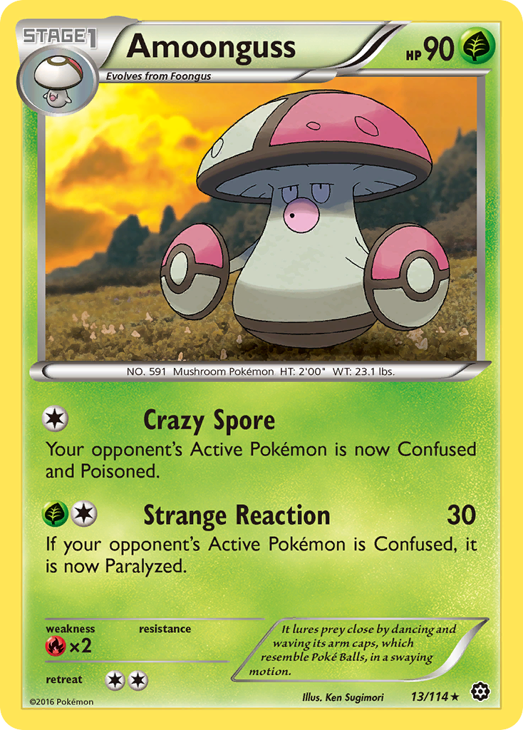 Amoonguss (13/114) [XY: Steam Siege] | Exor Games Truro