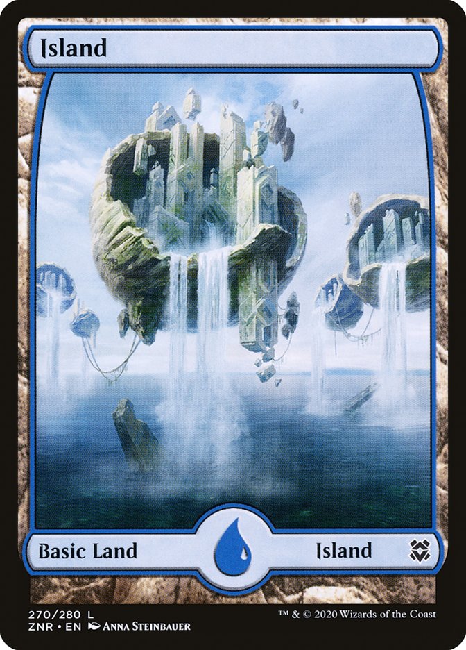 Island (270) [Zendikar Rising] | Exor Games Truro