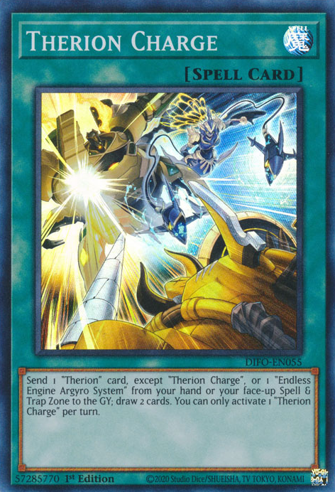 Therion Charge [DIFO-EN055] Super Rare | Exor Games Truro