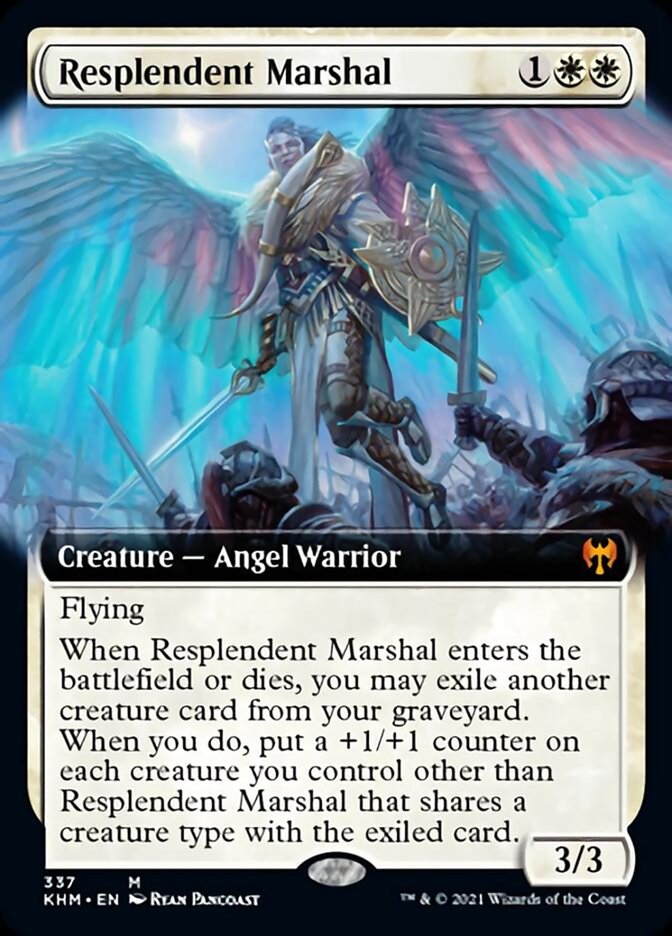 Resplendent Marshal (Extended Art) [Kaldheim] | Exor Games Truro