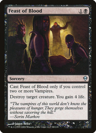 Feast of Blood [Zendikar] | Exor Games Truro