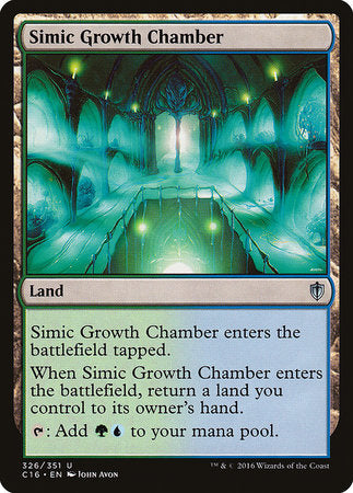 Simic Growth Chamber [Commander 2016] | Exor Games Truro