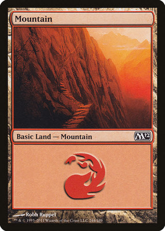 Mountain (244) [Magic 2012] | Exor Games Truro