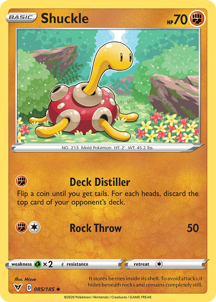 Shuckle (085/185) [Sword & Shield: Vivid Voltage] | Exor Games Truro