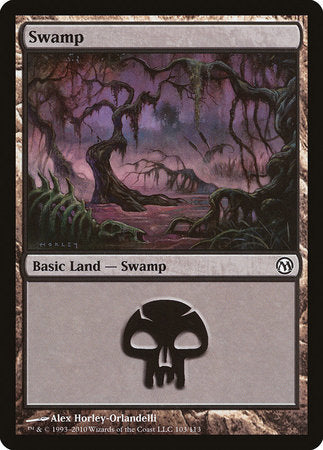 Swamp (103) [Duels of the Planeswalkers] | Exor Games Truro