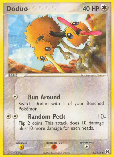 Doduo (62/112) [EX: FireRed & LeafGreen] | Exor Games Truro