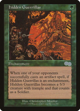 Hidden Guerrillas [Urza's Saga] | Exor Games Truro