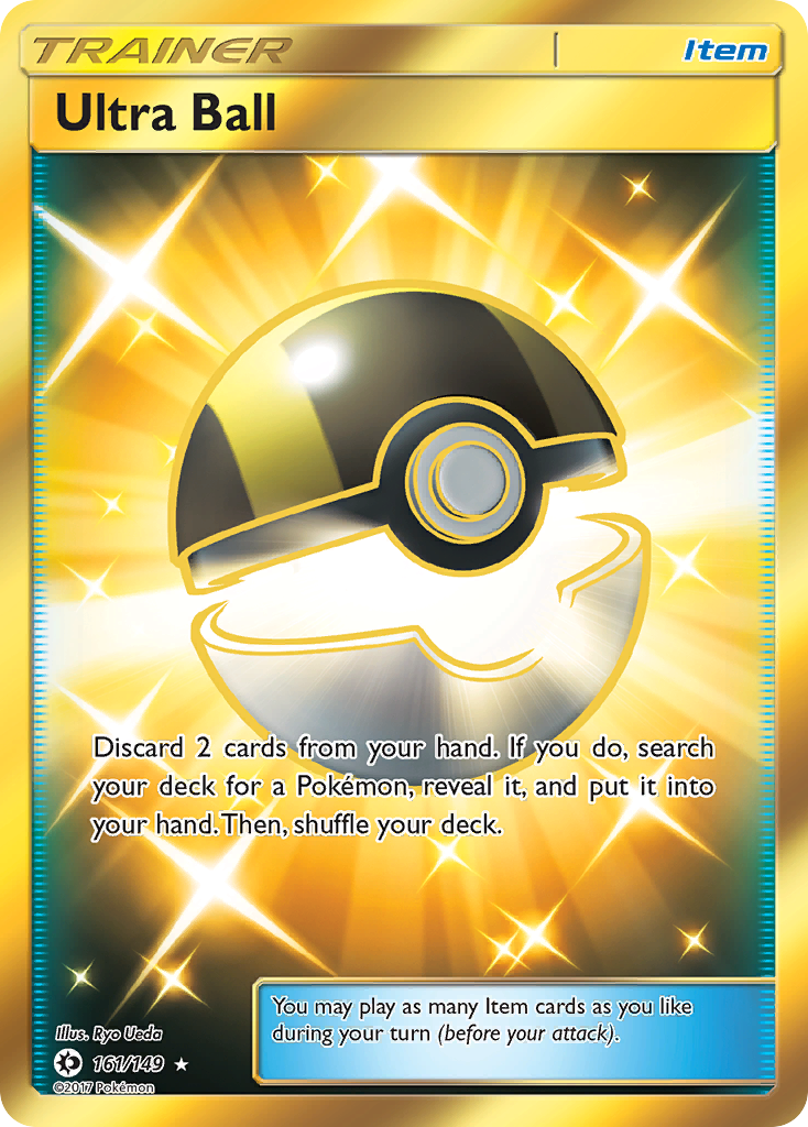 Ultra Ball (161/149) [Sun & Moon: Base Set] | Exor Games Truro