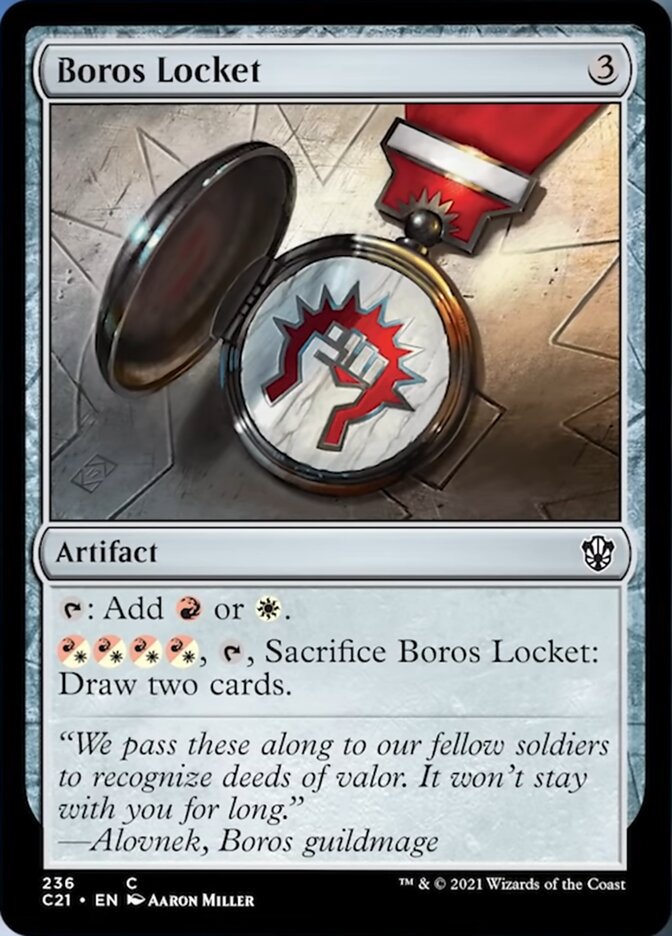 Boros Locket [Commander 2021] | Exor Games Truro