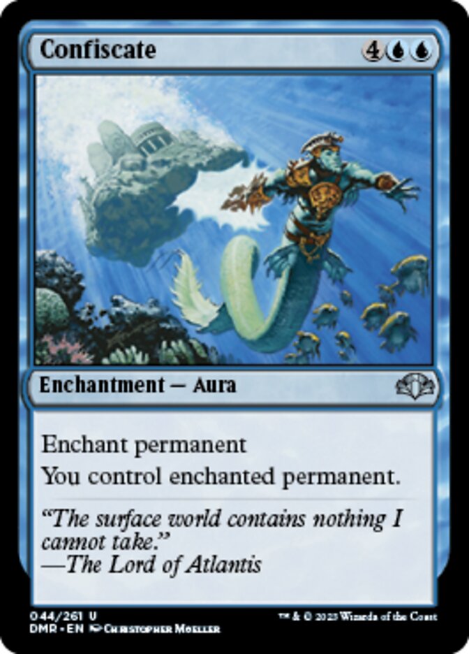 Confiscate [Dominaria Remastered] | Exor Games Truro