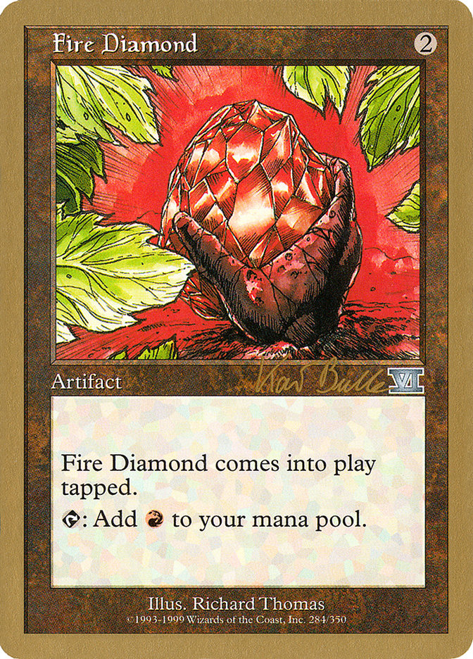 Fire Diamond (Kai Budde) [World Championship Decks 1999] | Exor Games Truro