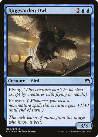 Ringwarden Owl [Magic Origins] | Exor Games Truro