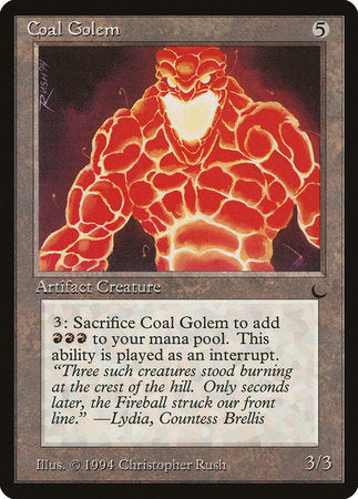 Coal Golem [The Dark] | Exor Games Truro