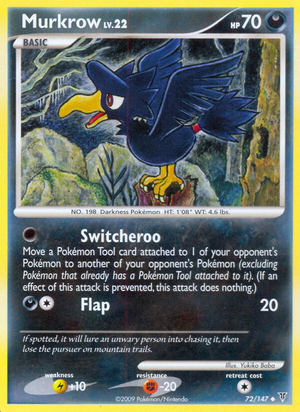 Murkrow (72/147) [Platinum: Supreme Victors] | Exor Games Truro