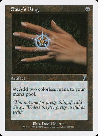 Sisay's Ring [Seventh Edition] | Exor Games Truro