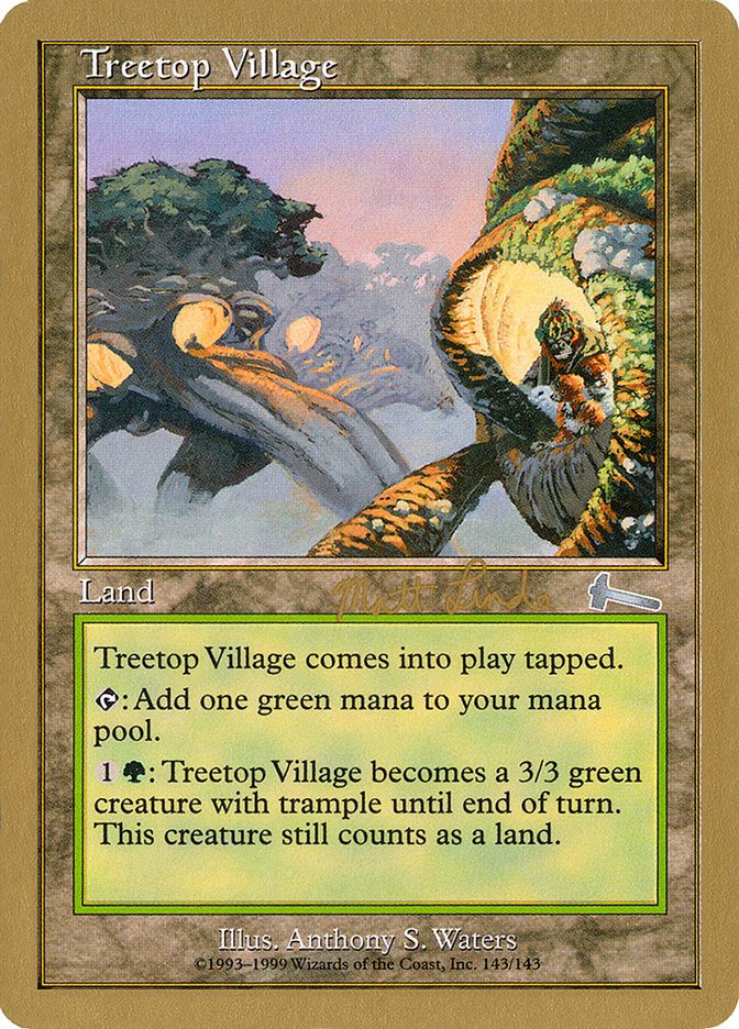 Treetop Village (Matt Linde) [World Championship Decks 1999] | Exor Games Truro