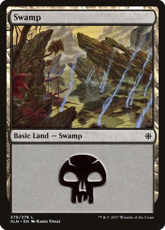 Swamp (270) [Ixalan] | Exor Games Truro