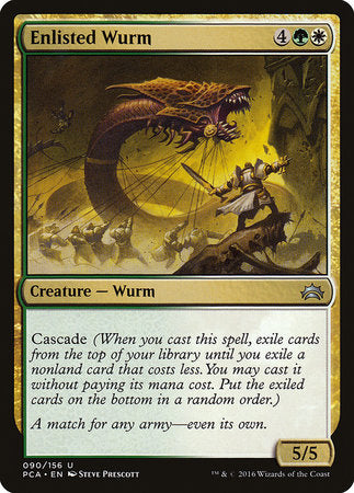 Enlisted Wurm [Planechase Anthology] | Exor Games Truro