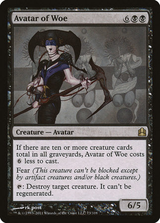 Avatar of Woe [Commander 2011] | Exor Games Truro