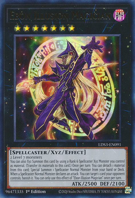 Ebon Illusion Magician [LDS3-EN091] Ultra Rare | Exor Games Truro