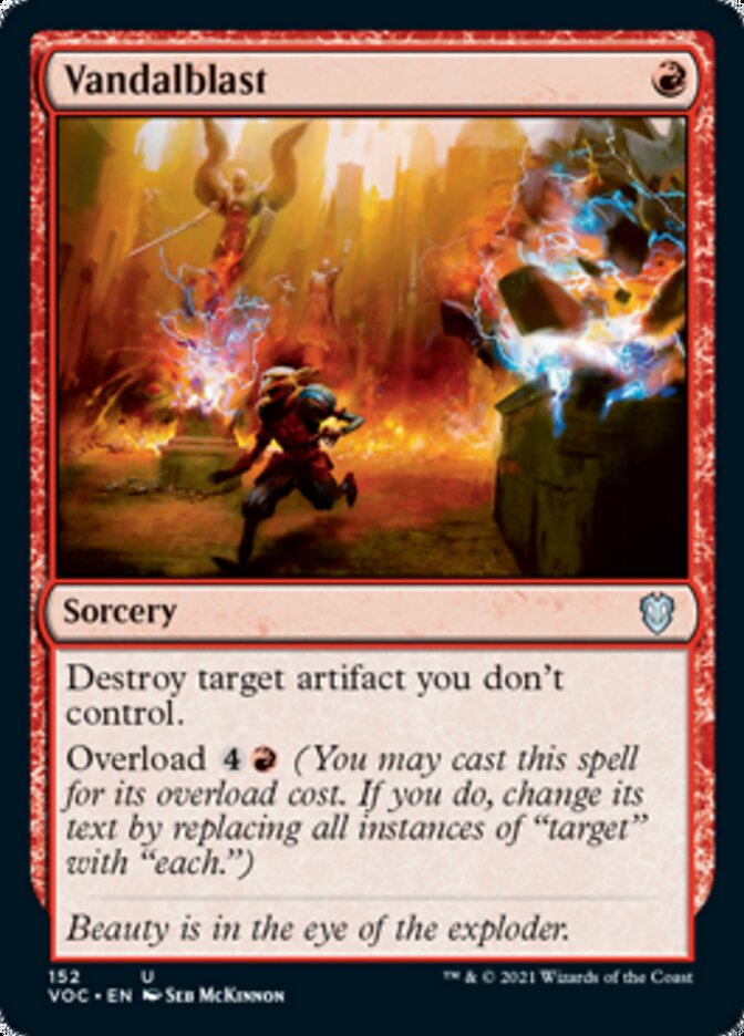 Vandalblast [Innistrad: Crimson Vow Commander] | Exor Games Truro