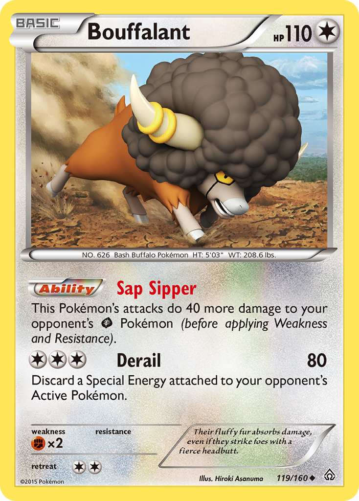 Bouffalant (119/160) [XY: Primal Clash] | Exor Games Truro