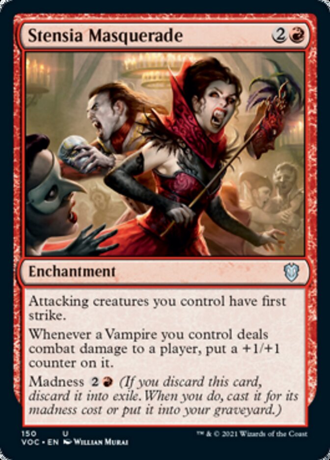 Stensia Masquerade [Innistrad: Crimson Vow Commander] | Exor Games Truro