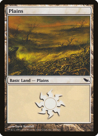 Plains (284) [Shadowmoor] | Exor Games Truro