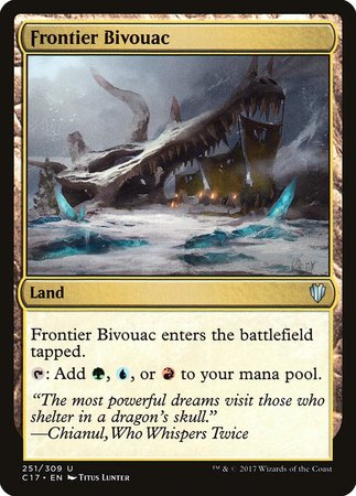 Frontier Bivouac [Commander 2017] | Exor Games Truro