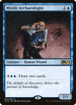 Mystic Archaeologist [Core Set 2019] | Exor Games Truro