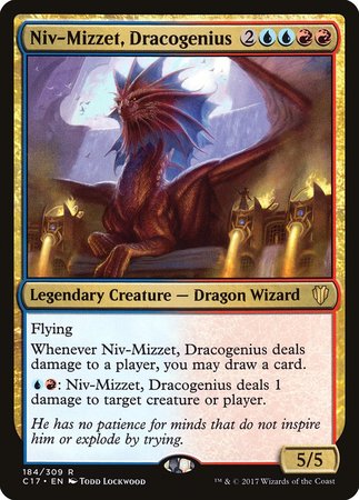 Niv-Mizzet, Dracogenius [Commander 2017] | Exor Games Truro