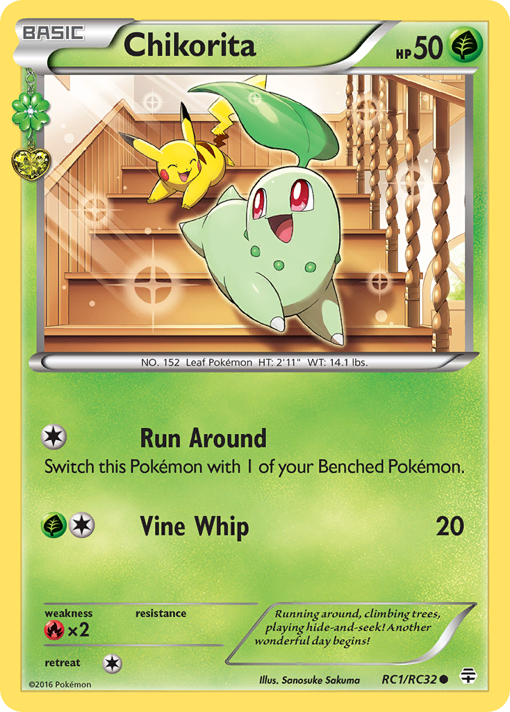 Chikorita (RC1/RC32) [XY: Generations] | Exor Games Truro