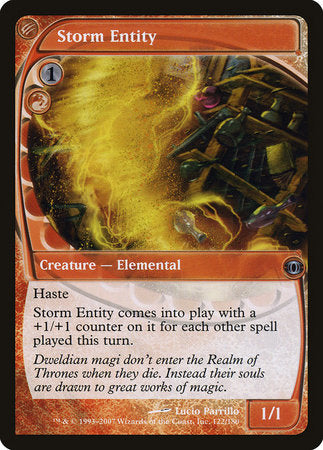 Storm Entity [Future Sight] | Exor Games Truro