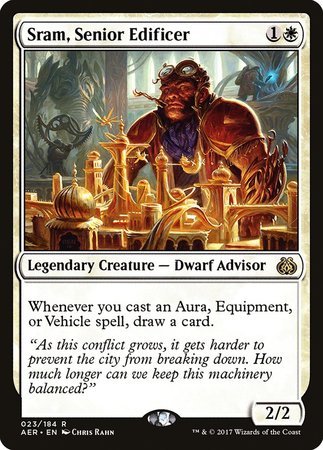 Sram, Senior Edificer [Aether Revolt] | Exor Games Truro