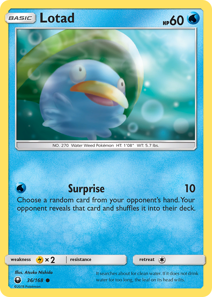 Lotad (36/168) [Sun & Moon: Celestial Storm] | Exor Games Truro