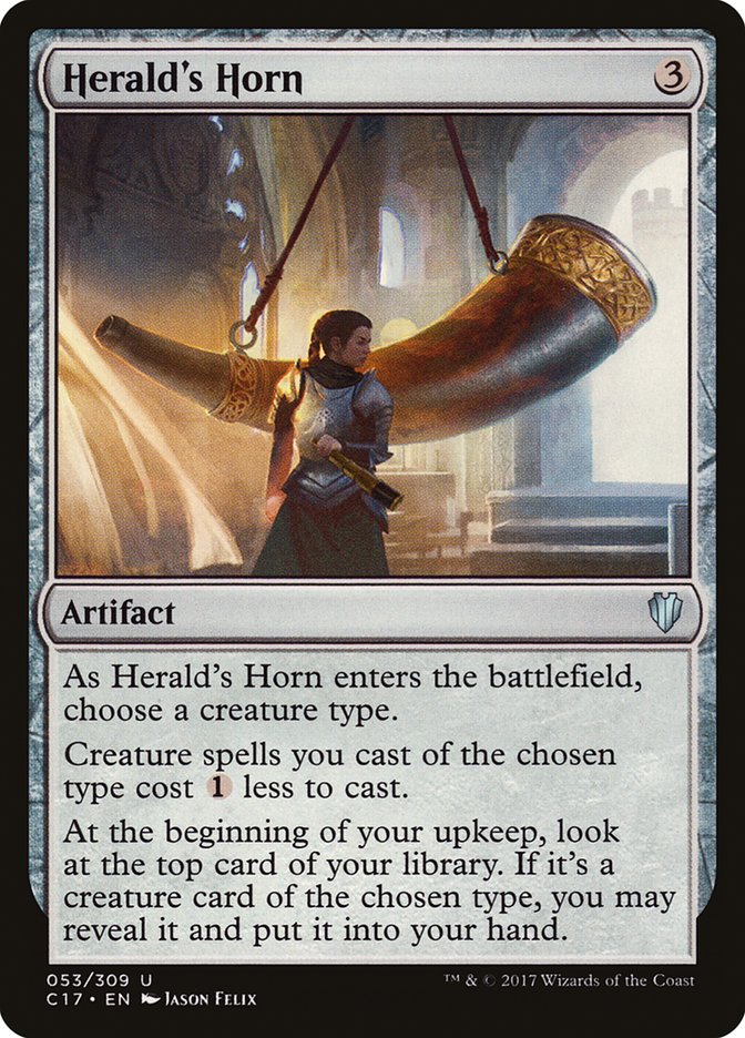 Herald's Horn [Commander 2017] | Exor Games Truro