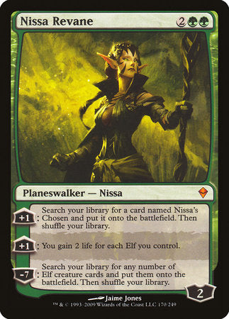 Nissa Revane [Zendikar] | Exor Games Truro