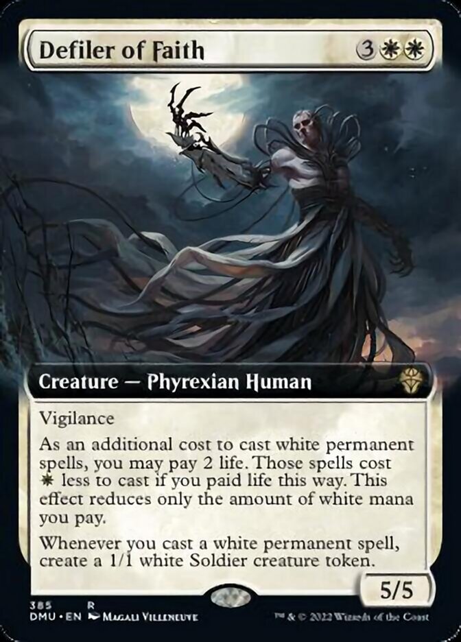 Defiler of Faith (Extended Art) [Dominaria United] | Exor Games Truro