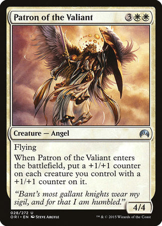 Patron of the Valiant [Magic Origins] | Exor Games Truro