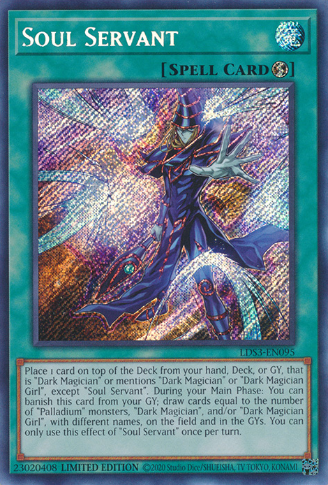 Soul Servant [LDS3-EN095] Secret Rare | Exor Games Truro