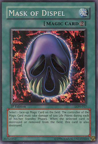 Mask of Dispel [LON-017] Super Rare | Exor Games Truro