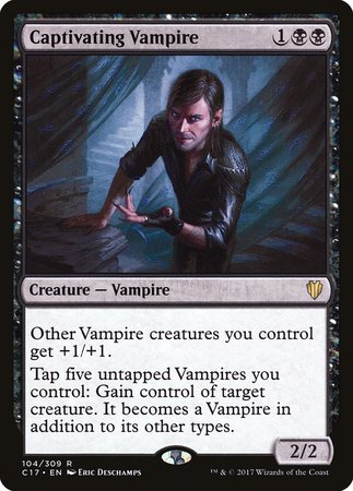 Captivating Vampire [Commander 2017] | Exor Games Truro